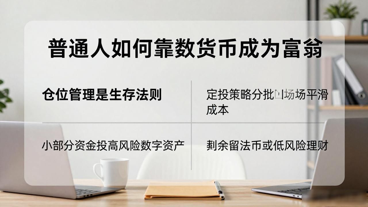 数字货币   富翁_普通人如何通过数字货币实现财富自由_数字货币投资选对项目的方法