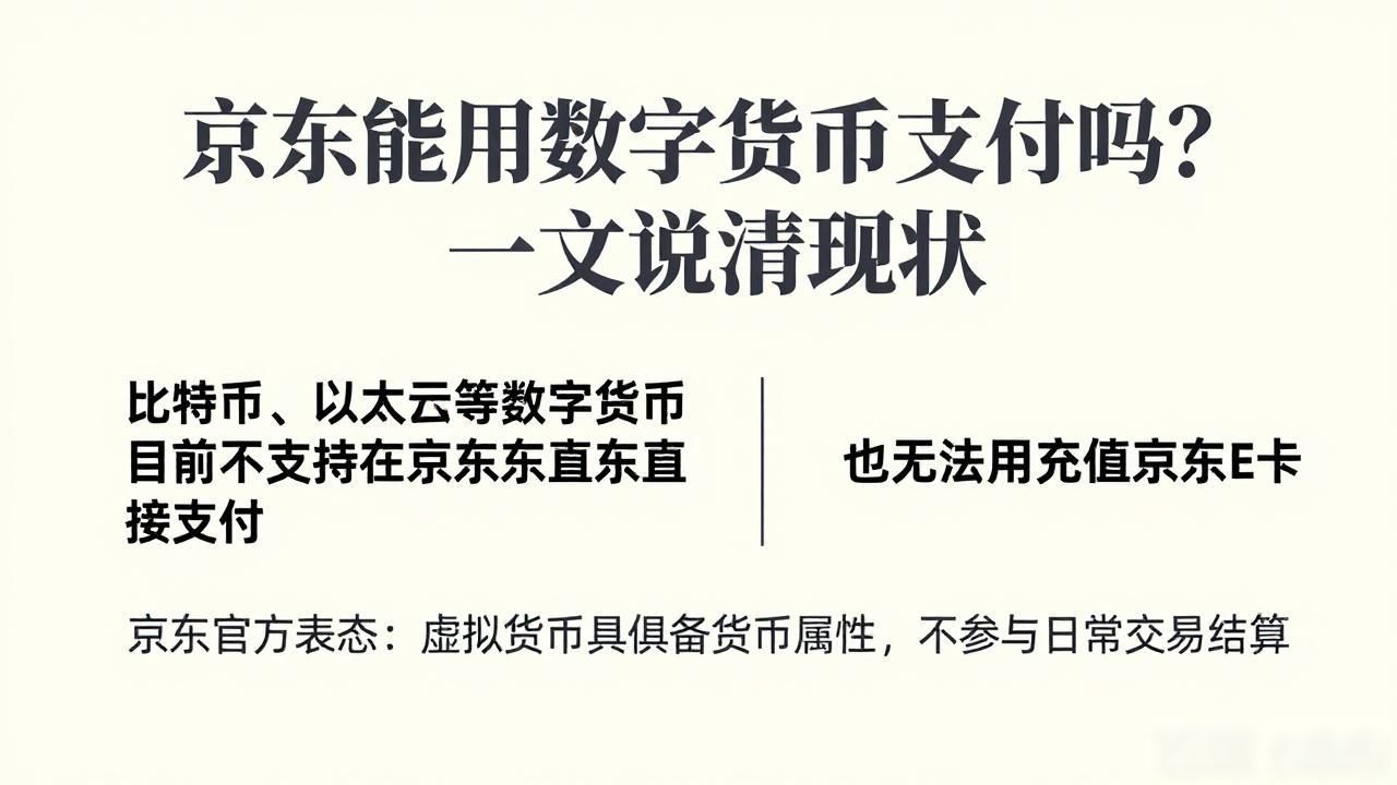 京东数字人民币支付_京东能用数字货币结账吗_数字货币京东可用吗
